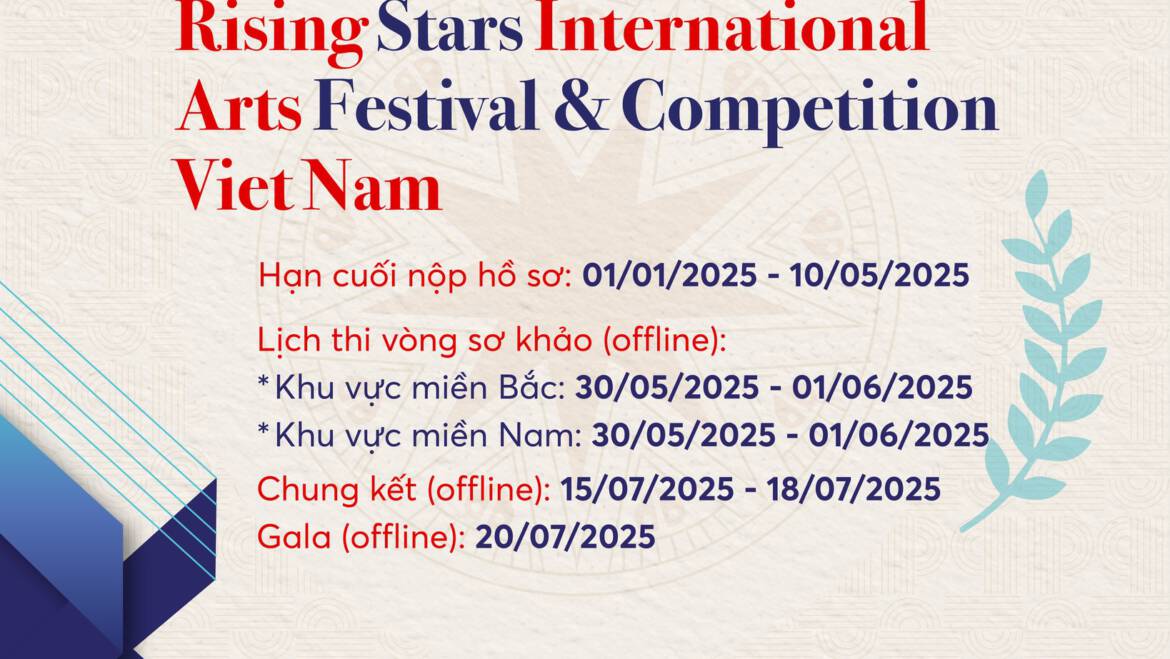 RISING STAR INTERNATIONAL ARTS FESTIVAL & COMPETITION VIỆT NAM LẦN V